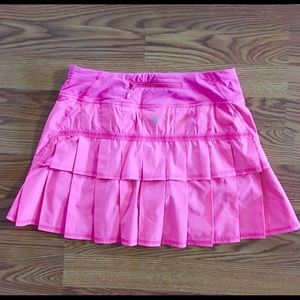 Lululemon Pink Tennis Skort Skirt
